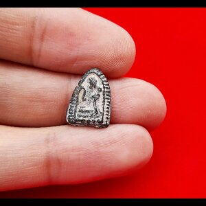 เหรียญ นางกวัก หลังรอยจารย์ยันต์ เนื้อชินตะกั่ว #รับประกันแท้ - หลวงพ่อคลี่ วัดประชาโฆสิตาราม