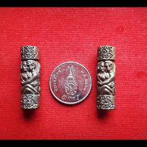 ตะกรุด เสน่ห์มอญ+อึ้น มหาเสน่ห์ #รับประกันแท้ - อ.ประคอง รุ่นเจริญ