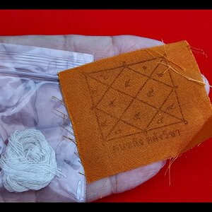 ผ้ายันต์จีวร หลวงปู่เดินหน อิเกสาโร(หลวงปู่เทพโลกอุดร) ยันต์ตรีนิสิงเห ปี2563 (แถมสายสิญจน์หลวงปู่เดินหน) #รับประกันแท้ - จัดสร้างโดยคนขลังคลังวิชา