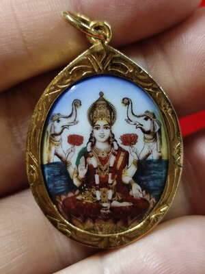 #ล็อกเก็ตพระแม่ลักษมี รหัสm-0170