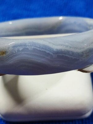 กำไลหินบลูเลซอาเกต