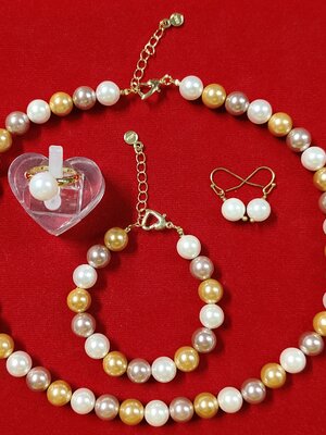 #ไข่มุกชุด Shell Pearl ขนาด 10 มิล