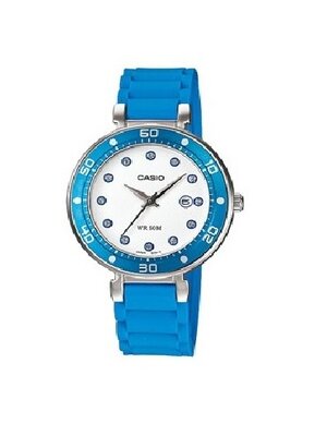 Karnvera Shop นาฬิกาข้อมือผู้หญิง Casio Standard Analog Woman Watch LTP-1329-2E (สินค้าราคาพิเศษ ไม่มีกล่อง)