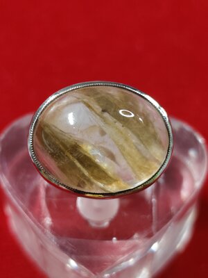 #แหวนแก้วโป่งข่าม รหัสR-0080