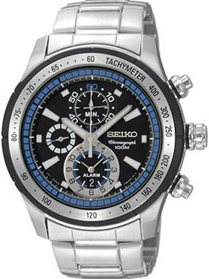 Seiko Men's Watches Criteria Alarm Chronograph SNAC85P1