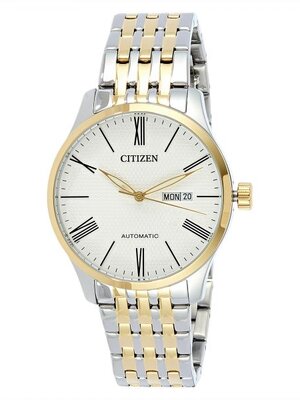 Citizen Men's NH8354-58A Silver Stainless-Steel Japanese Automatic Dress Watch