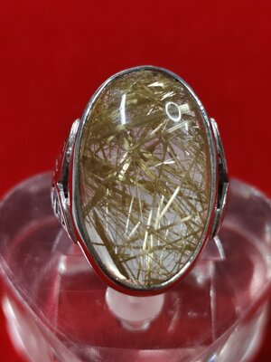 #แหวนแก้วไหมทอง รหัสR-0068