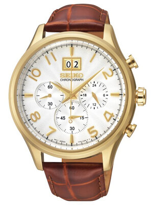 Seiko Men'sClassic White Watch SPC088P1