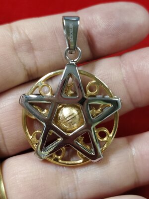 #จี้หินอุกกาบาตสีทอง(หายาก) รหัสC-038