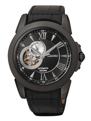 Seiko Men's SSA243 Analog Display Japanese Automatic Black Watch