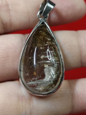 #จี้หินไหมเศรษฐี รหัสC-019