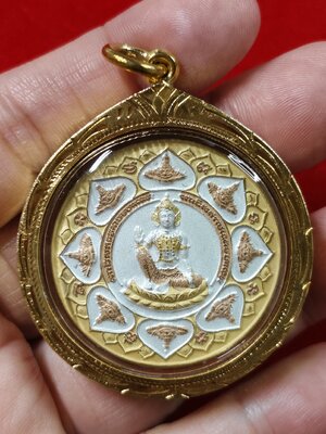 #จตุคามรามเทพรุ่นหลักเมืองมหามงคลปี 2550 เนื้อสามกษัตริย์รหัสm-0111