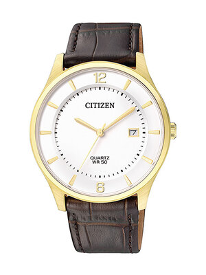 Citizen Analog White Dial Men's Watch-BD0043-08B