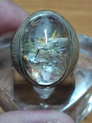 แหวนแก้วโป่งข่าม(แก้วเข้าแก้ว)