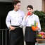 เสื้อเชฟ เสื้อพ่อครัว เสื้อแม่ครัว เสื้อพนักงานทำอาหาร เสื้อกุ๊ก C6206002 สีดำ ขาว M-3XL
