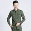 ชุดช่าง,เสื้อช่าง,ชุดคนสวน สีเขียวขี้ม้า,ชุดสีทหาร UD6404001 สีภาพ S-4XL