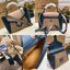 COACH COURIER CARRYALL 23 IN COLORBLOCK SIGNATURE CANVAS [699] (แอดไลน์ก่อนสั่งซื้อ)