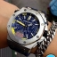 นาฬิกา Audemars Piguet Royal Oak Offshore Diver Chronograpp สีเงิน สายยางสีนํ้าเงิน