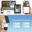 【360° Electric rotation】Solar กล้องวงจรปิด360 wifi กล้องพลังงานแสงอาทิตย์APP: Icsee /WIFI 5MP กล้องวงจรปิด Solar HD 1920P Wireless Camera สัญญาณเตือนการตรวจจับ PIR ของมนุษย์