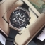 นาฬิกา Audemars Piguet Royal Oak Offshore Chrono เกรด Mirror สีเงิน กรอบสีดำ สายยางสีดำ หน้าปัดสีดำ ดีไซร์สปอตสวยสุดๆ