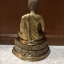 รูปหล่อ พระพุทธรูป ปางสมาธิ ฐานบัว2ชั้น หน้าตัก9นิ้ว เนื้อทองเหลืองขัดมัน