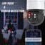【360° Electric rotation】Solar กล้องวงจรปิด360 wifi กล้องพลังงานแสงอาทิตย์APP: Icsee /WIFI 5MP กล้องวงจรปิด Solar HD 1920P Wireless Camera สัญญาณเตือนการตรวจจับ PIR ของมนุษย์