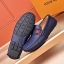 พร้อมส่ง รองเท้า lv men loafer โลฟเฟอร์ ชายสีดำและน้ำเงิน size 38-44