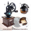 Elit เครื่องบดกาแฟ ทรงวินเทจ Vintage Manual Coffee Grinder