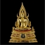 รูปหล่อ พระพุทธชินราช หน้าตัก5นิ้ว เนื้อโลหะทองเหลือง ปิดทอง