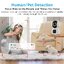 ICSEE 4MPกล้องวงจรปิด(เลนส์คู่)Q11 WiFi Dual หน้าจอการติดตามอัตโนมัติ Ai Human Detection Indoor Home Secuirytมุมกว้าง 120 องศาindoor Wifi Camera ภาพสี มีAI+ คนตรวจจับสัญญาณเต