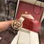 นาฬิกา Patek Philippe สี Pink หน้าขาว งานเกรด Top Mirror Swiss สายหนังน้ำตาล