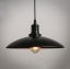 โคมไฟห้อยเพดาน American Industrial Wide สีดำ 32x18cm [W33201]