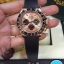 นาฬิกา Rolex Cosmograph Daytona Pink Gold หน้า Pink สายซิลิโคนแท้