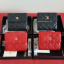 กระเป๋าสตางค์ cn caviar wallet สีดำและแดง ใบสั้น ใส่แบงค์ได้