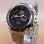 นาฬิกา Casio Edifice เกรด AAA 2 ระบบหน้าปัดสีแดง สายเลสสีเงิน ขั้นเทพ