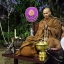 กุมารทอง อมตฤทธิ์ เนื้อทองเหลือง อุดมวลสาร ปี2559 (ขนาดตั้งบูชา หน้าตัก4นิ้ว สูง7นิ้ว) - (หลวงพ่อรักษ์ หลวงปู่ยวง ปลุกเสก)