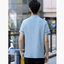 เสื้อพนักงานทำความสะอาด เสื้อแม่บ้าน เสื้อแม่บ้านโรงแรมรีสอร์ท D6807001 น้ำเงิน เทา ฟ้า L-6XL