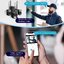 ICSEE กล้อง 3 เลนส์เครือข่าย WiFi กล้องวงจรปิดไร้สาย 360 Monitor รักษาความปลอดภัยกันน้ํากลางแจ้ง Icsee Q1มีไมค์มีลำโพง