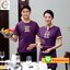ชุดพนักงานต้อนรับ ชุดพนักงานร้านอาหารจีนเกาหลี F6503010 ดำ แดง ม่วง L-3XL