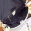 กระเป๋าสะพายข้าง issey สีขาว ถอดสายถือเป็นคลัชได้