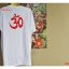 เสื้อยืด สีขาว พระพิฆเนศ 4 กร หลัง โอม