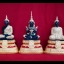 พระแก้วมรกต 3ฤดู ปาง ฤดูหนาว ฤดูร้อน ฤดูฝน พระพุทธรูปขนาดบูชา ขนาด 9นิ้ว เนื้อเรซิ่น ลงสีทอง
