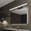 โคมไฟติดหน้ากระจกในห้องน้ำสไตล์โมเดิร์นแบบยืดหดได้ สีดำ ไฟ LED [JQ6480-Black]