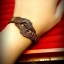 กำไลพญานาคเกี้ยว งานทองเหลืองปรับขนาดได้ตามข้อมือ