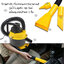 Elit เครื่องดูดฝุ่นรถยนต์ อเนกประสงค์ เครื่องดูดฝุ่นในบ้าน กระทัดรัด Car Vacuum Cleaner รุ่น CVC802 (Black-Yellow)