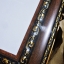 รูปภาพพระพิฆเนศ แผ่นลายทองฉลุลงสี พร้อมใส่กรอบ