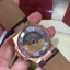 นาฬิกา Patek Philippe รุ่น Nautilus สี Pink Gold สายหนังสีดำ