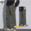 กางเกงพนักงานพนักงานเสริฟ เอวยางยืดเต็มตัว unisex ใส่ได้ทั้งชายหญิง SKU-03274 ดำ M-4XL