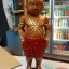 กุมารทอง แกะสลัก ไม้สักทอง (องค์เปล่ายังไม่ปลุกเสก)