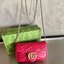 GG MARMONT MATELASSÉ LEATHER SUPER MINI BAG (แอดไลน์ก่อนสั่งซื้อ)